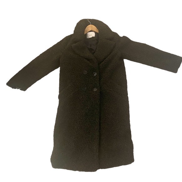 Zara Dark Brown Teddy Jacket - Picture 5 of 10